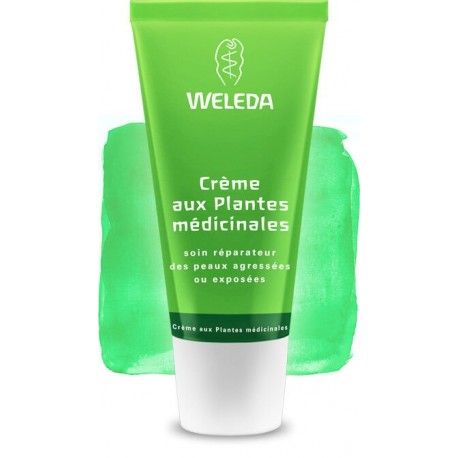 Crème aux plantes médicinales