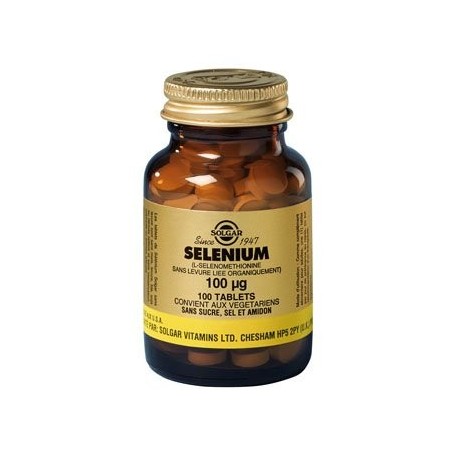 Sélénium 100 μg Solgar