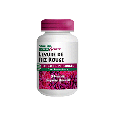 Levure de riz rouge - Libération prolongée Nature's plus