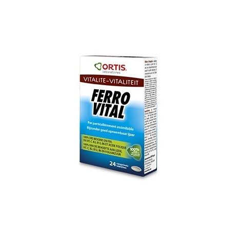 Ferro Vital 24 comprimés