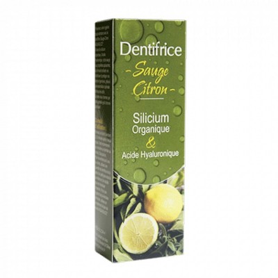 Dentifrice sauge citron