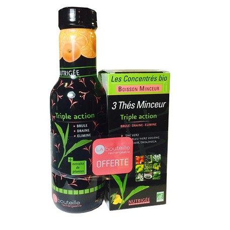 Boisson 3 thes Minceur Bio 300ml