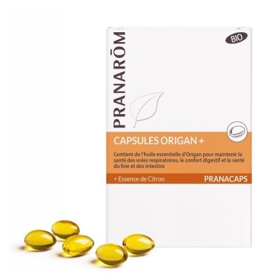 Capsules Origan + Bio - Pranacaps