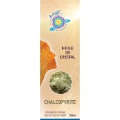 Huile de cristaux Chalcopyrite - 50ml