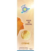 Huile de cristaux Citrine - 50ml