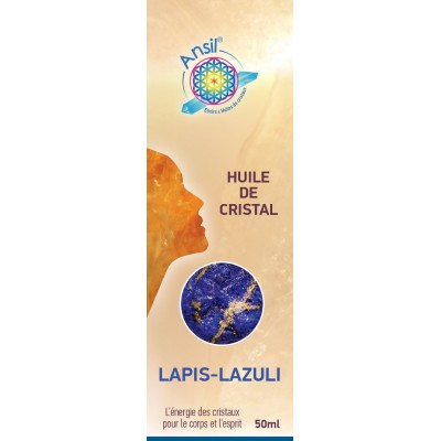 Huile de cristaux Lapis-lazuli - 50ml