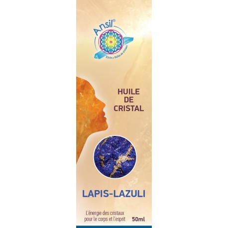 Huile de cristaux Lapis-lazuli - 50ml