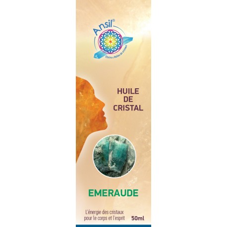 Huile de cristaux Emeraude - 50ml