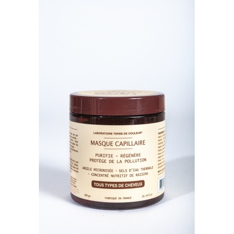 Masque Capillaire-purifie-régènère-protège de la pollution - 300g