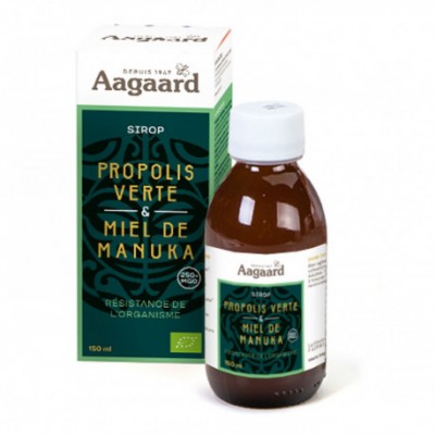 Sirop de Propolis  verte et miel de Manuka