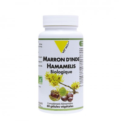 Marron D'Inde + Hamamelis Bio 80gélules