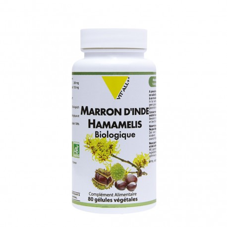 Marron D'Inde + Hamamelis Bio 80gélules