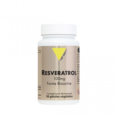 Resveratrol 100mg 30 gélules