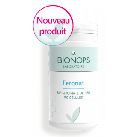 Feronat  bisglycinate de fer 90 gélules Bionops