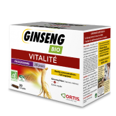 Ginseng - 20 fioles de 15 ml sans alcool