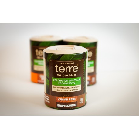 Soin Colorant Brun Sombre Terre de Coleur