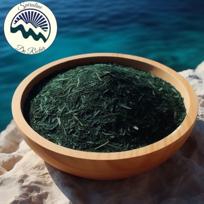 Spiruline Artisanale de Roquebrune-sur-Argens en paillettes