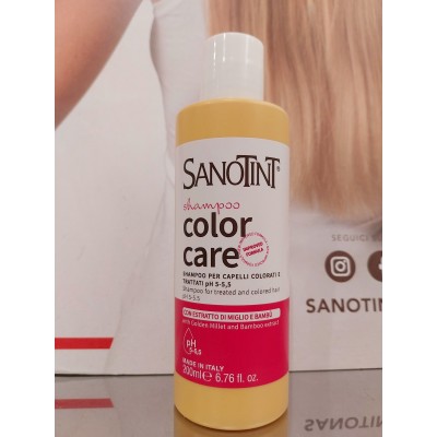 Shampooing cheveux teints, colourcare Sanotint