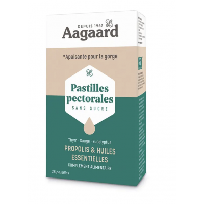 Pastilles pectorales sans sucre - Propolis & Huiles Essentielles
