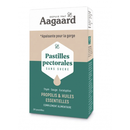 Pastilles pectorales sans sucre - Propolis & Huiles Essentielles