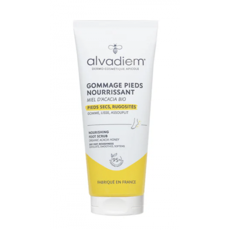 Gommage Pieds Nourissant au miel d'Acacia Bio - Alvediem