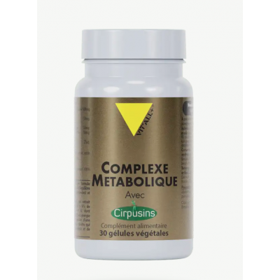Complexe Métabolique 30 gélules Vitall+