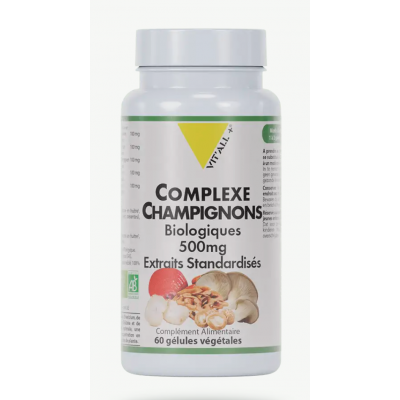 Complexe champignons bio 500mg