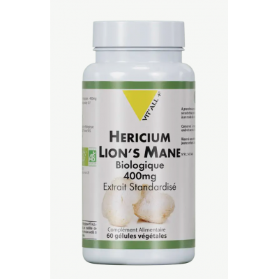 Hericium Lion's Mane Bio 400 mg - Vit' All+