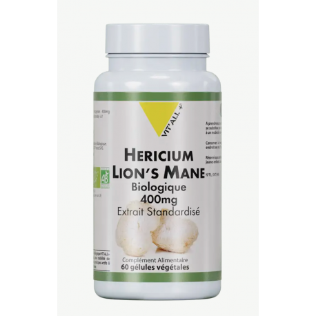 Hericium Lion's Mane Bio 400 mg - Vit' All+
