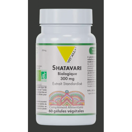 Shatavari bio 300mg Vit'All+