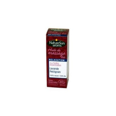 Huile de massage bio relaxation