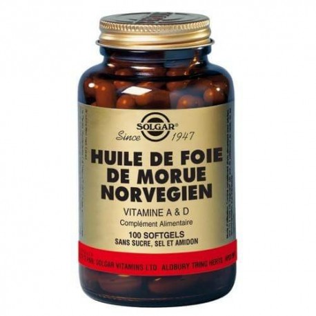 Huile de foie de morue norvégien